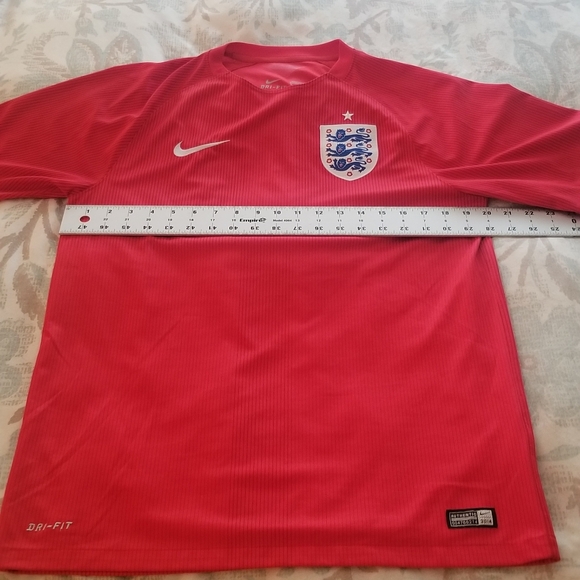 Nike England 🏴󠁧󠁢󠁥󠁮󠁧󠁿 2014 Away Jersey (M) - Picture 11 of 14